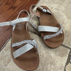 Silver Women's Sandals